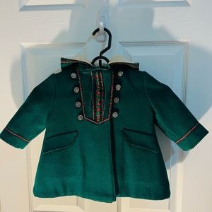 Rothschild, Kids coat, Green, Size 2.